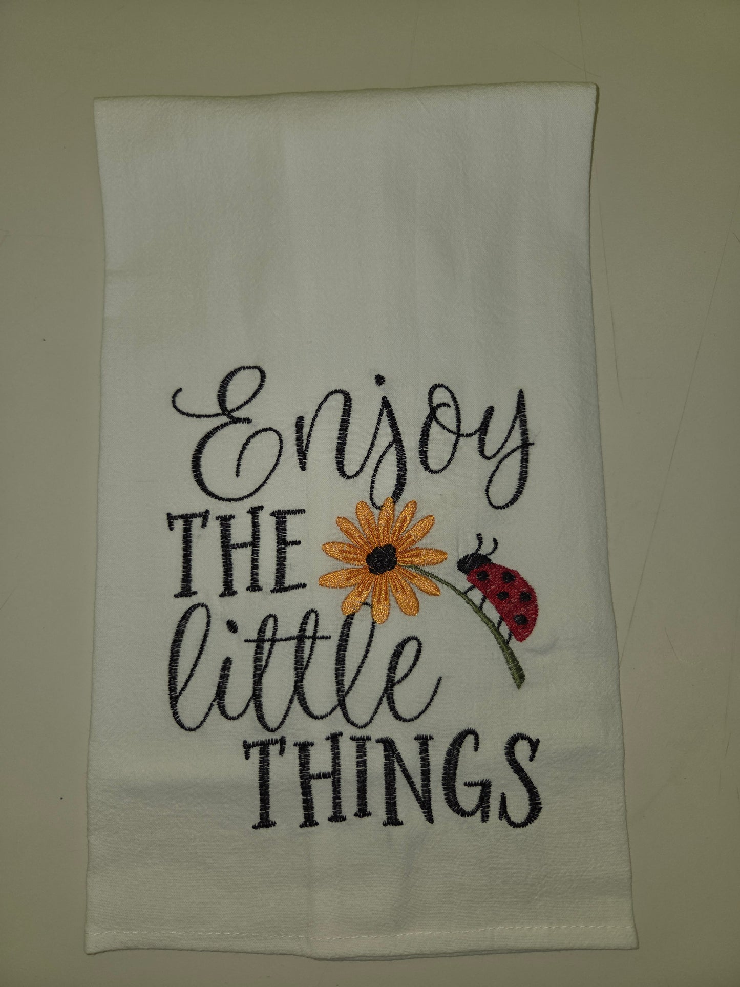 Little Things Ladybug Towel