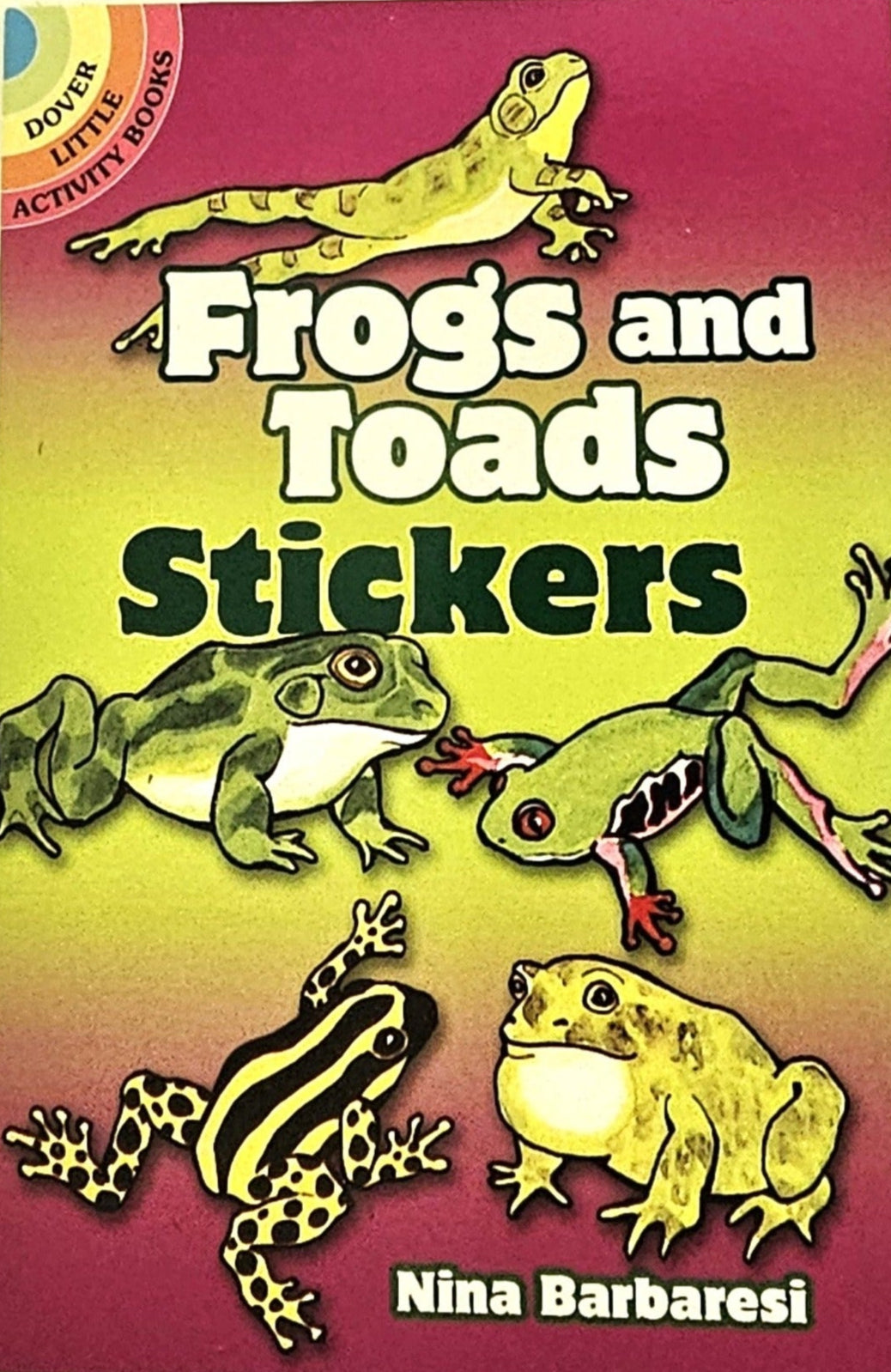 Frogs and Toads Sticker Book