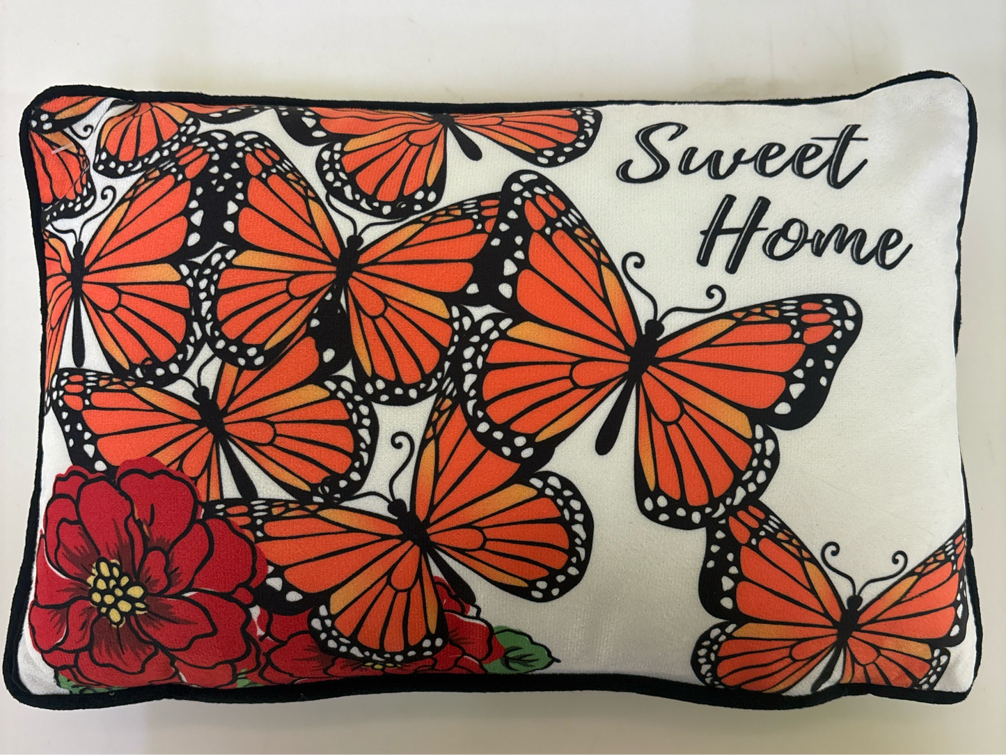Monarch Butterfly Pillow