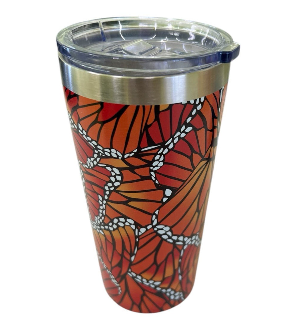Metal Monarch Beverage Tumbler