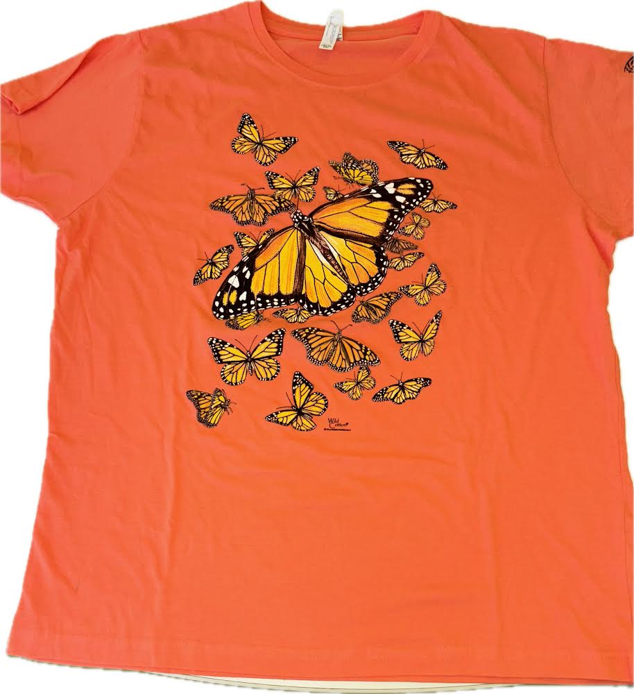 Monarch Kaleidoscope Women's Ladies Cut Scoop-neck T-Shirt