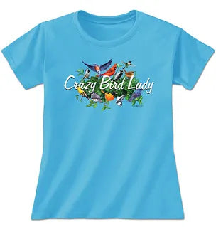 Crazy Bird Lady T-Shirt Adult