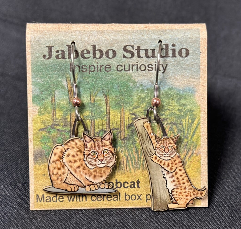 Jabebo Earrings - Bobcat