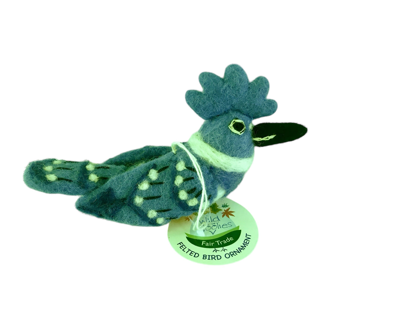 Kingfisher Wool Felt Ornament