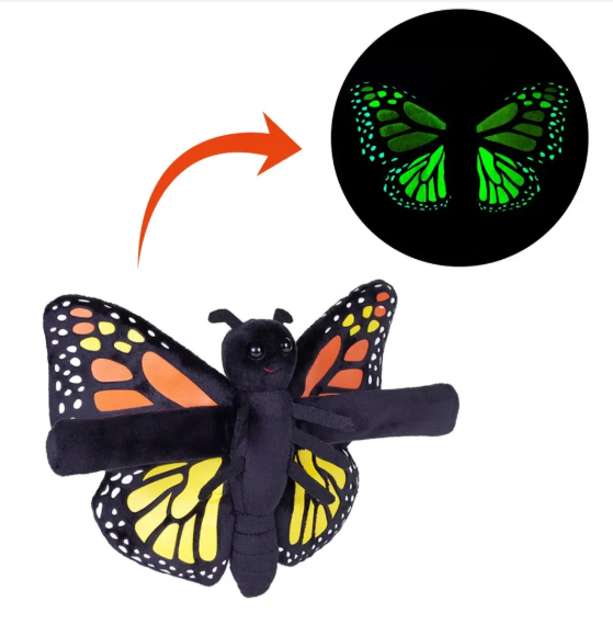 Huggers Glow Butterfly 8"