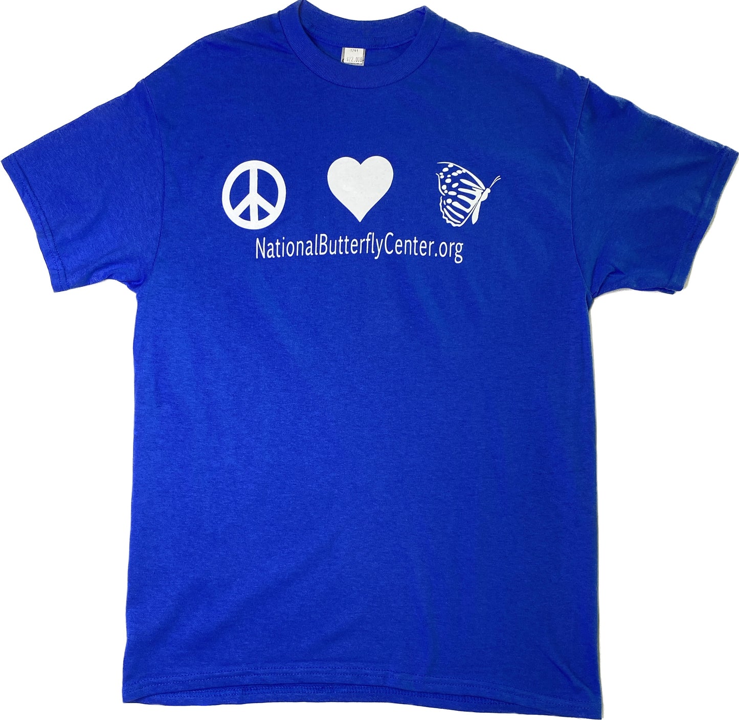 'Peace, Love, Butterflies' Unisex T-Shirt