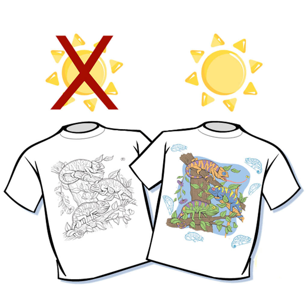 CLEARANCE: Magic T-Shirts Chameleons Adult