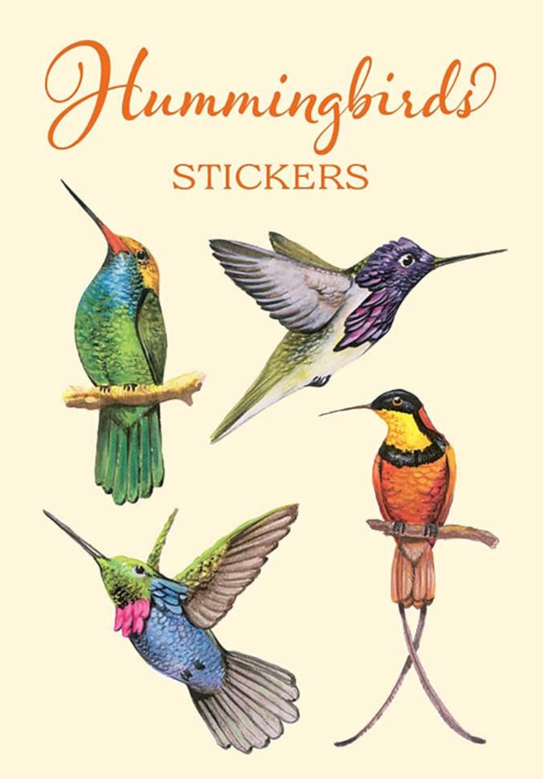 Hummingbird Stickers Book