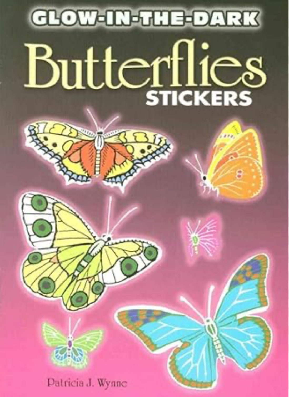Glow in the Dark Butterfly Stickers Book