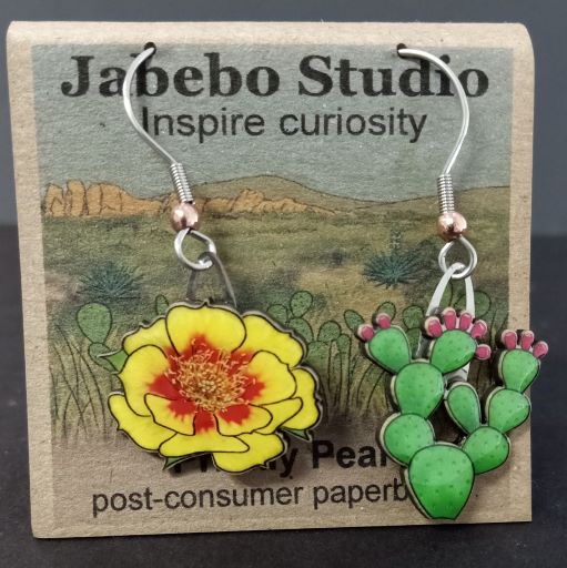 Jabebo Earrings - Prickly Pear
