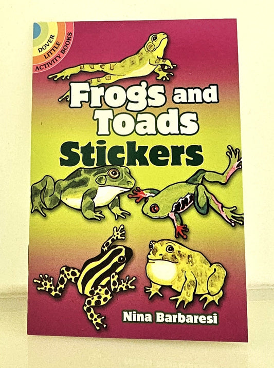 Frogs and Toads Sticker Book