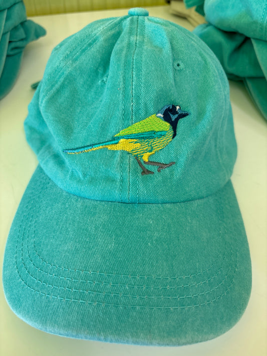 Green Jay cap (teal)