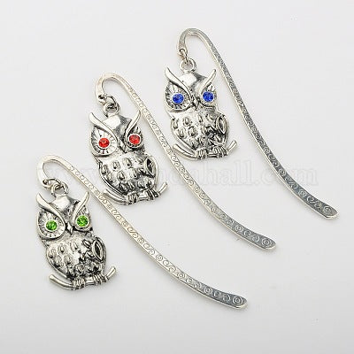 Silver Owl Bookmarks