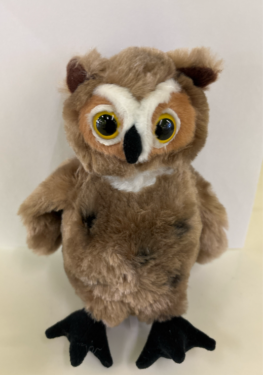 Great Horned Owl Plush 7.5"
