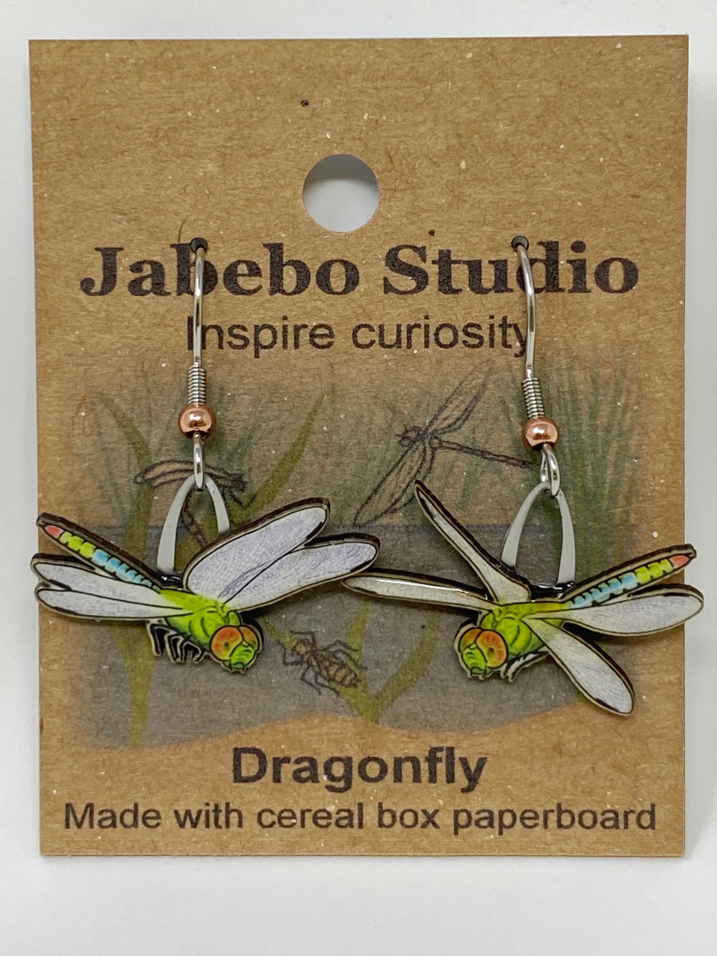 Jabebo Earrings - Dragonfly