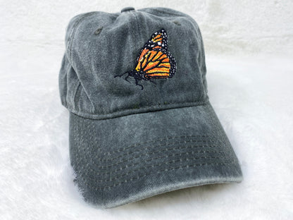 Monarch Butterfly Cap