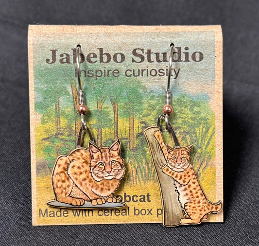 Jabebo Earrings - Bobcat