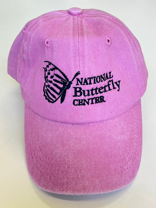 NBC Embroidered Logo Cap in Pink