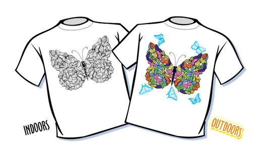 Magic T-Shirts Butterfly Wings Youth