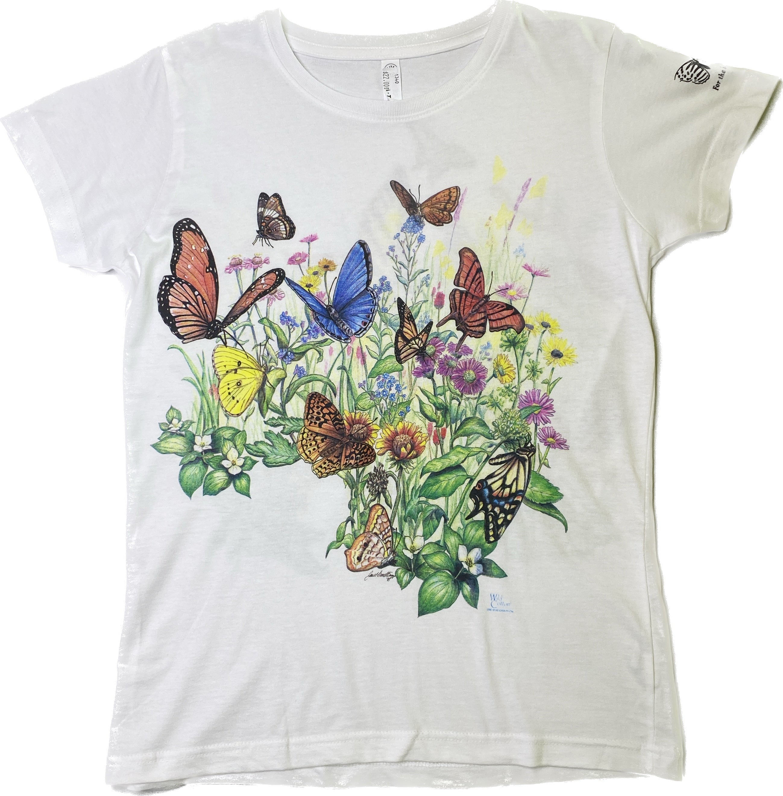 Butterfly Garden Women's Scoop-neck T-Shirt – National Butterfly Center