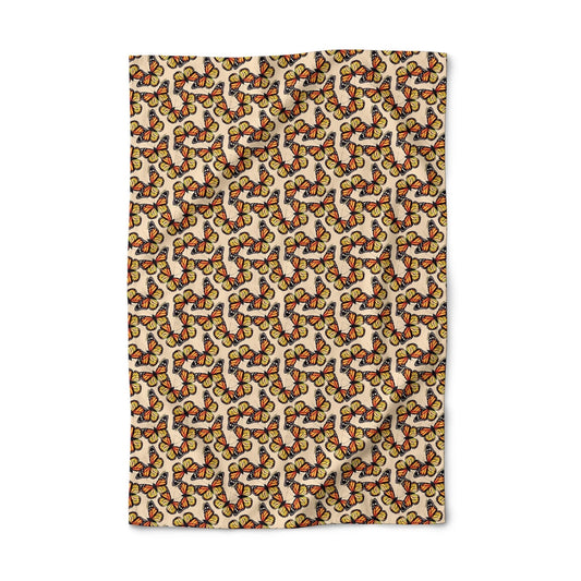 Monarch Butterfly Tea Towel