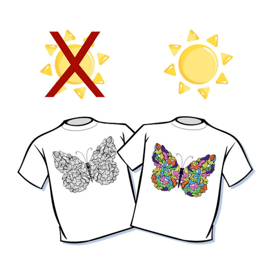 Magic T-Shirts Butterfly Wings Adult