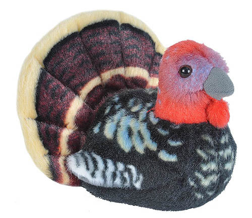 Wild Turkey stuffed animal with Sound 5.5"