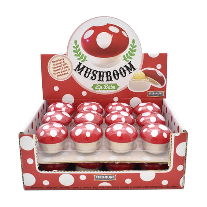Mushroom Shaped Lip Balm