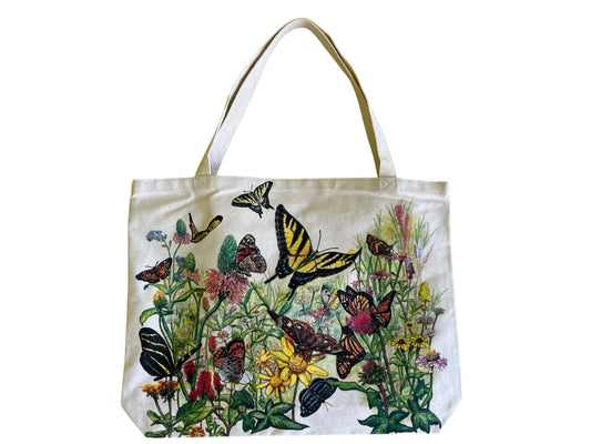 Butterfly Garden Tote Bag