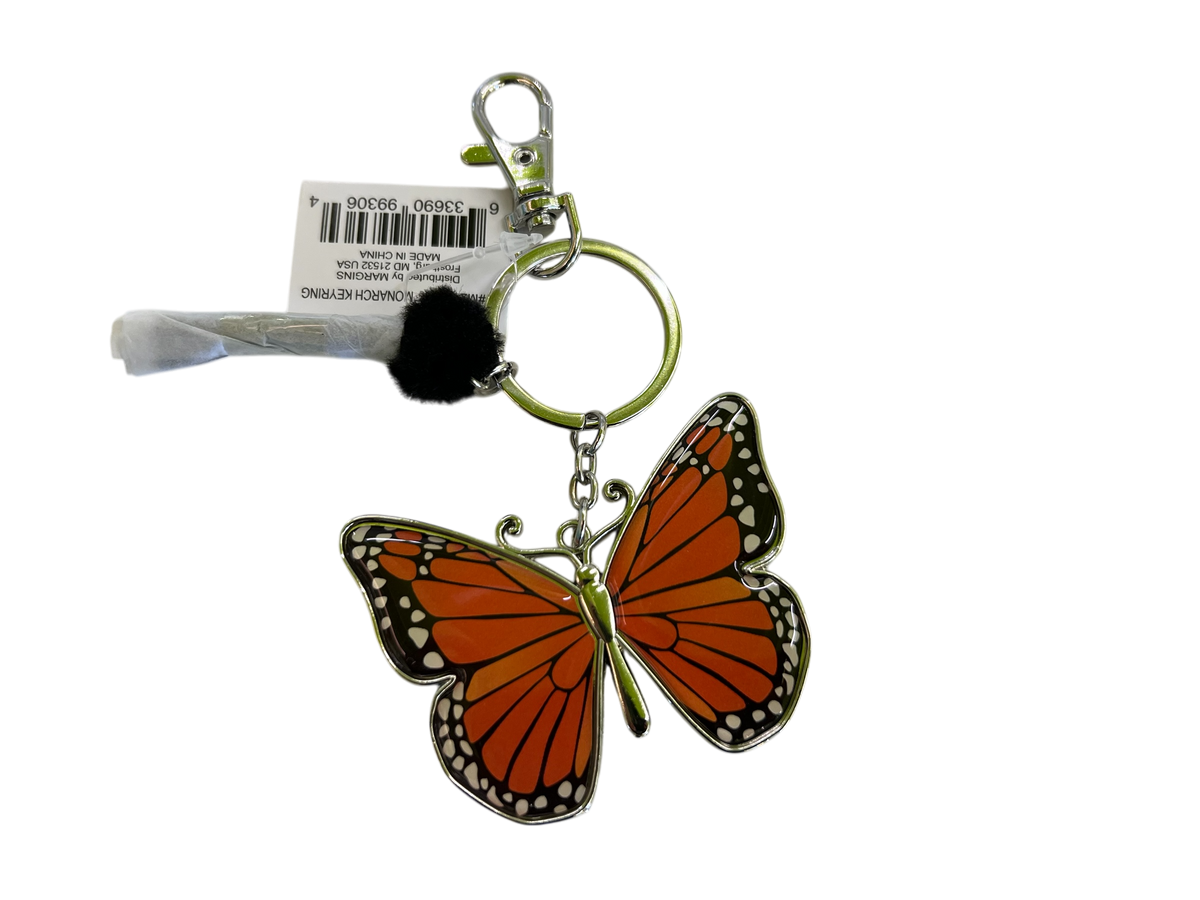Butterfly Key Rings Monarch Butterfly Keyring – National Butterfly Center