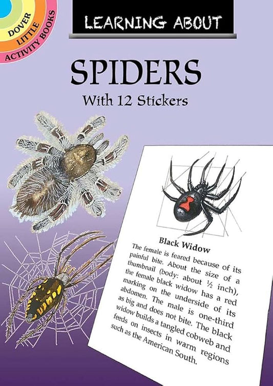 Spiders Sticker Book