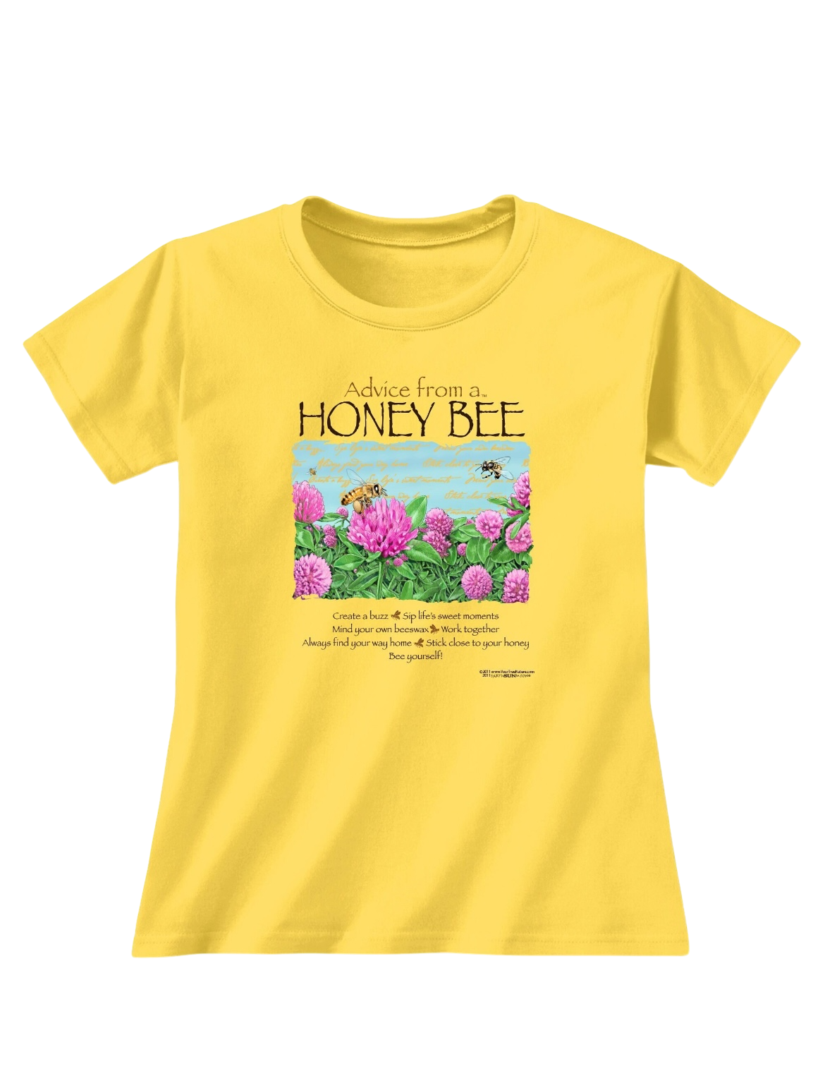 Advice From a Honey Bee T-Shirt Adult