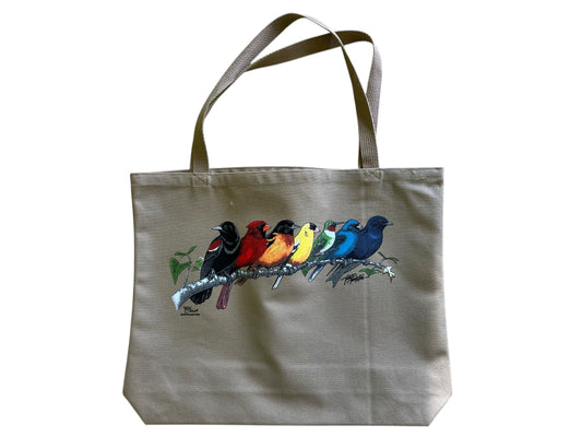 Songbird Spectrum Tote Bag