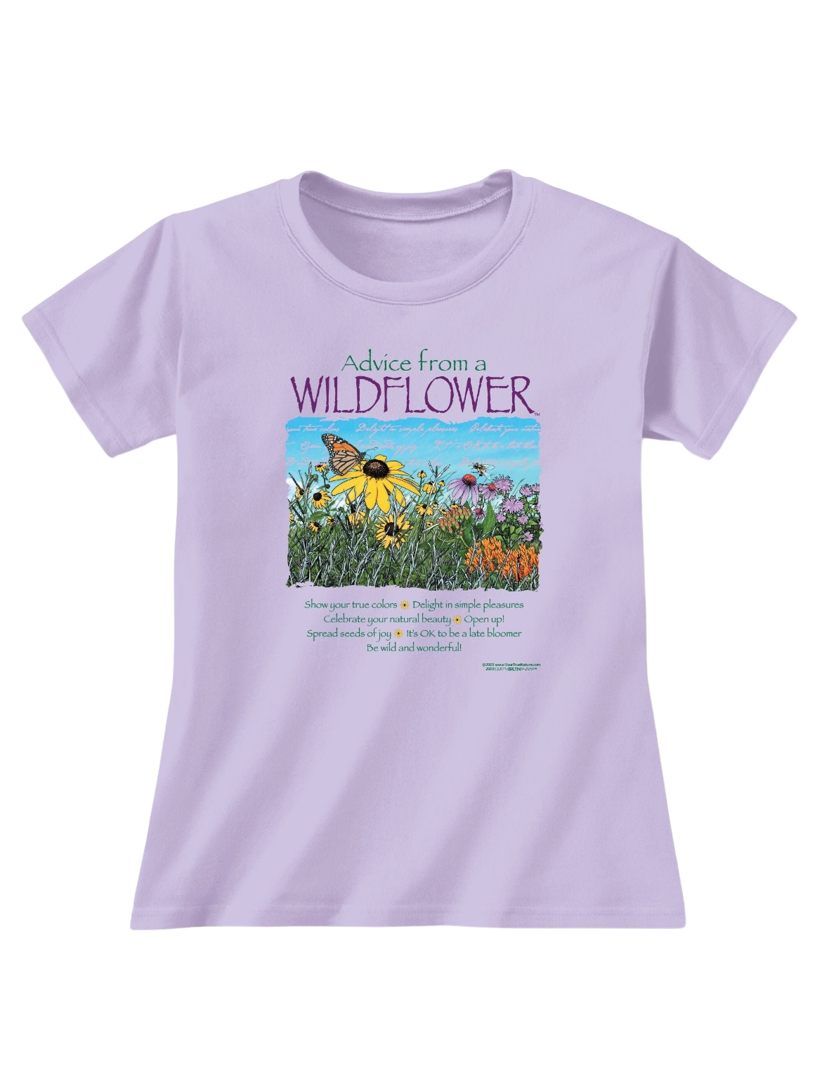 Advice From a Wildflower T-Shirt Adult