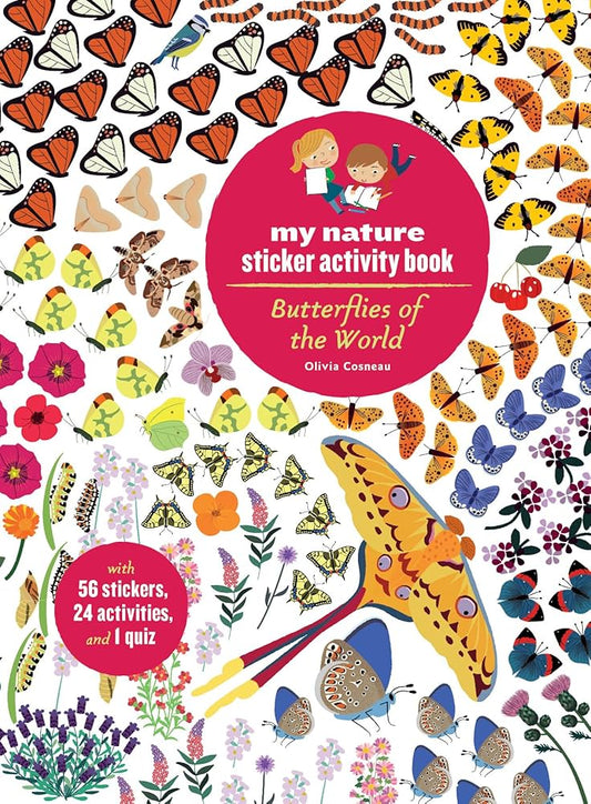 Butterflies/World Sticker activity book