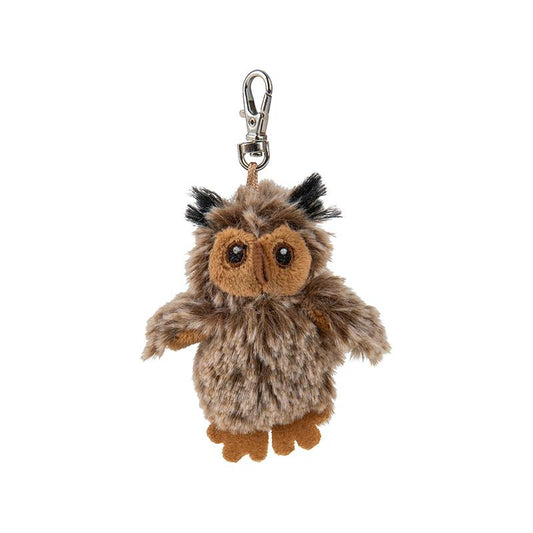 2.5" Tiny Softies Great Horned Owl Clip