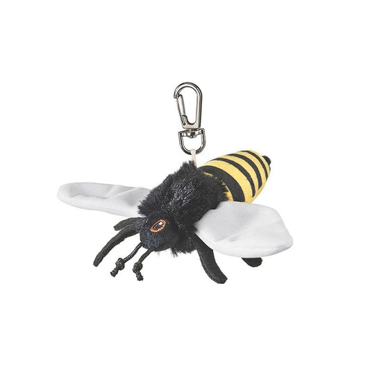 4.5" Plush Key Clip - Honey Bee