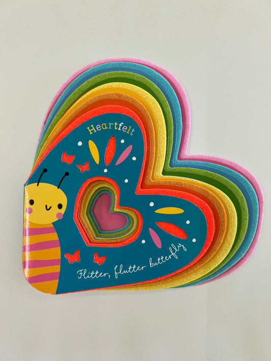 Heartfelt Flitter, flutter butterfly book h.c.